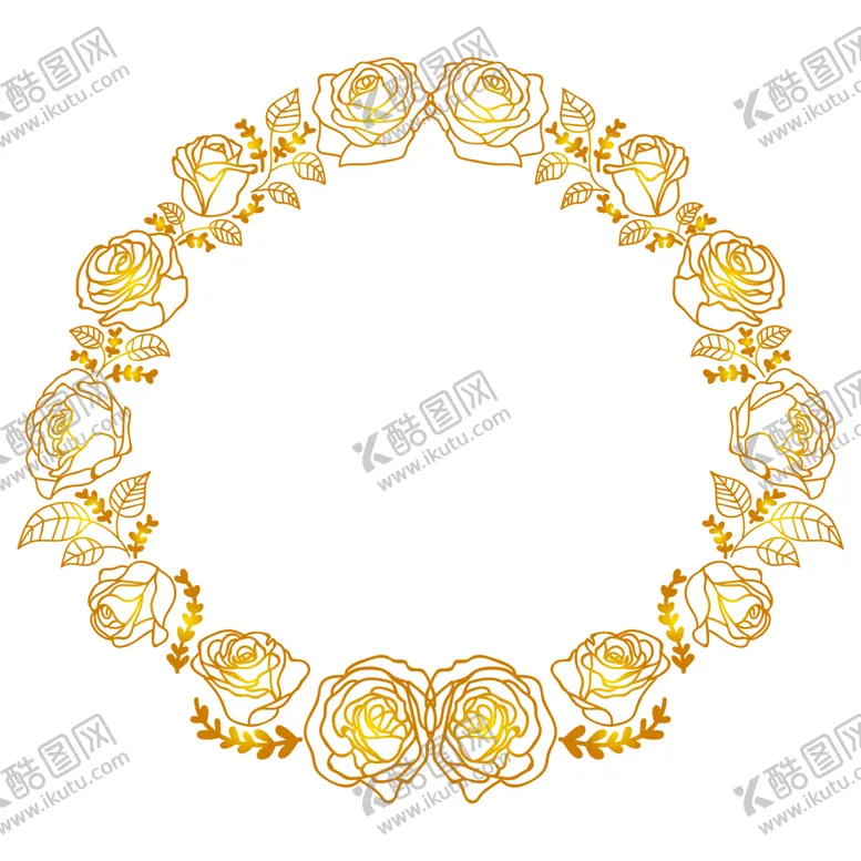 编号：23367412300708194538【酷图网】源文件下载-植物花朵边框免抠图