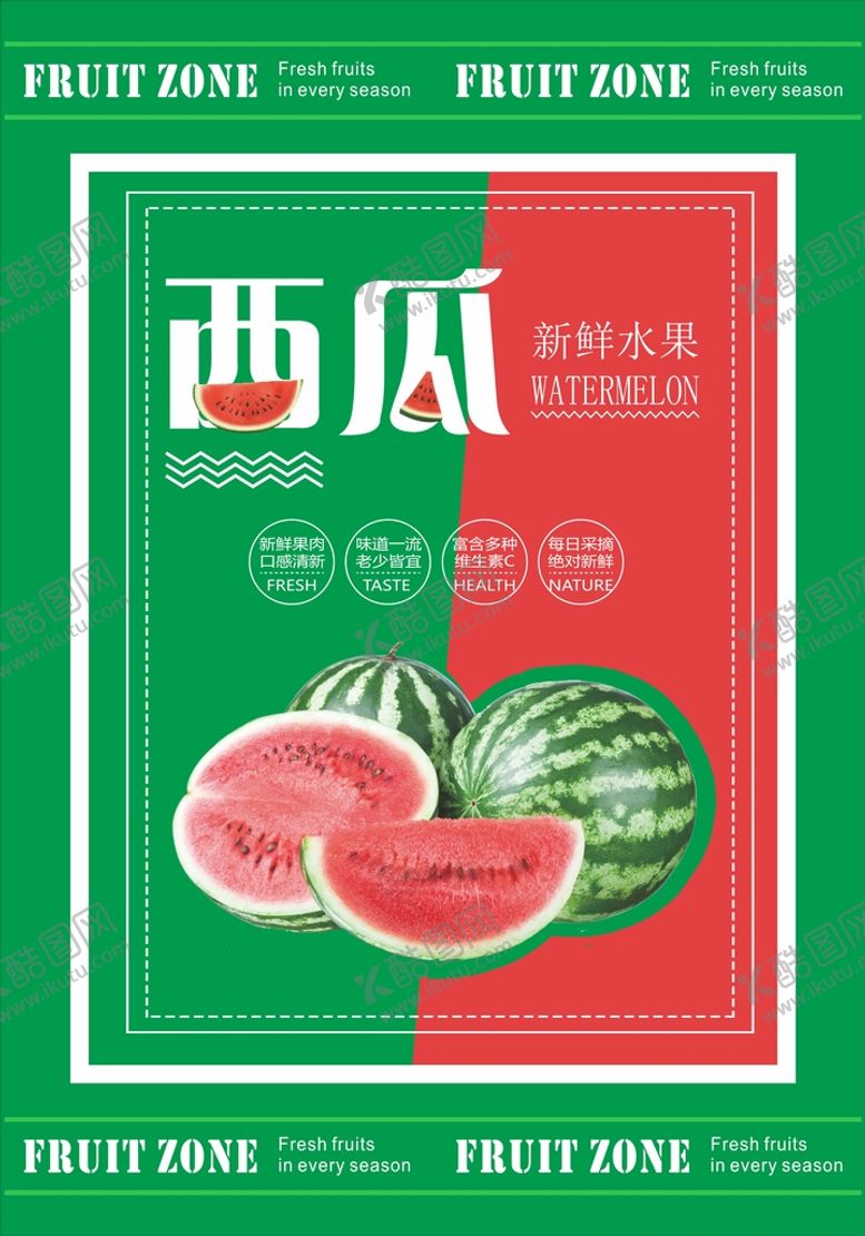 编号：39674612051111077937【酷图网】源文件下载-西瓜海报