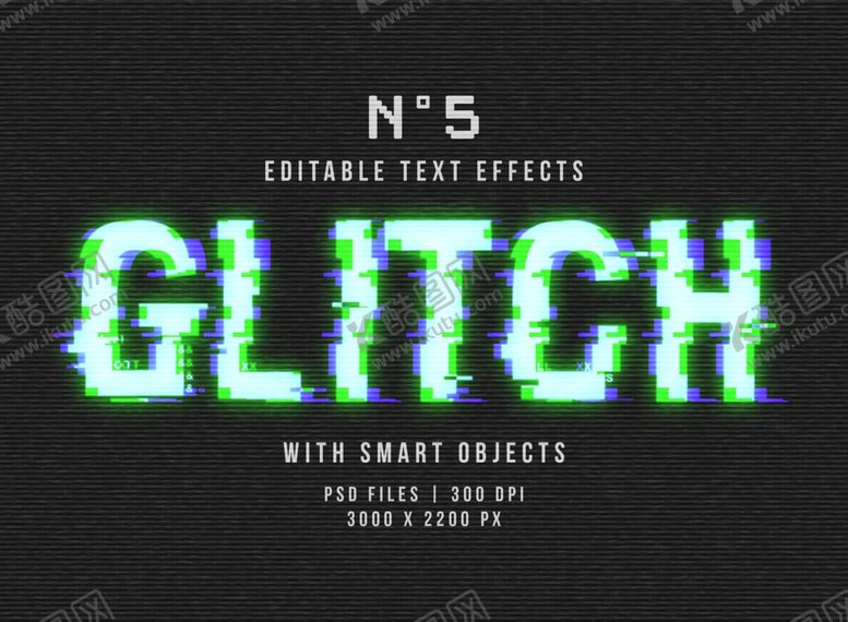 编号：55800409250434557105【酷图网】源文件下载-毛刺字体特效样式