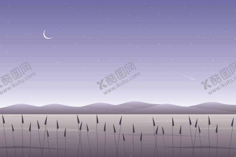 编号：43499309290816217928【酷图网】源文件下载-自然风光插画