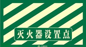 灭火器设置点