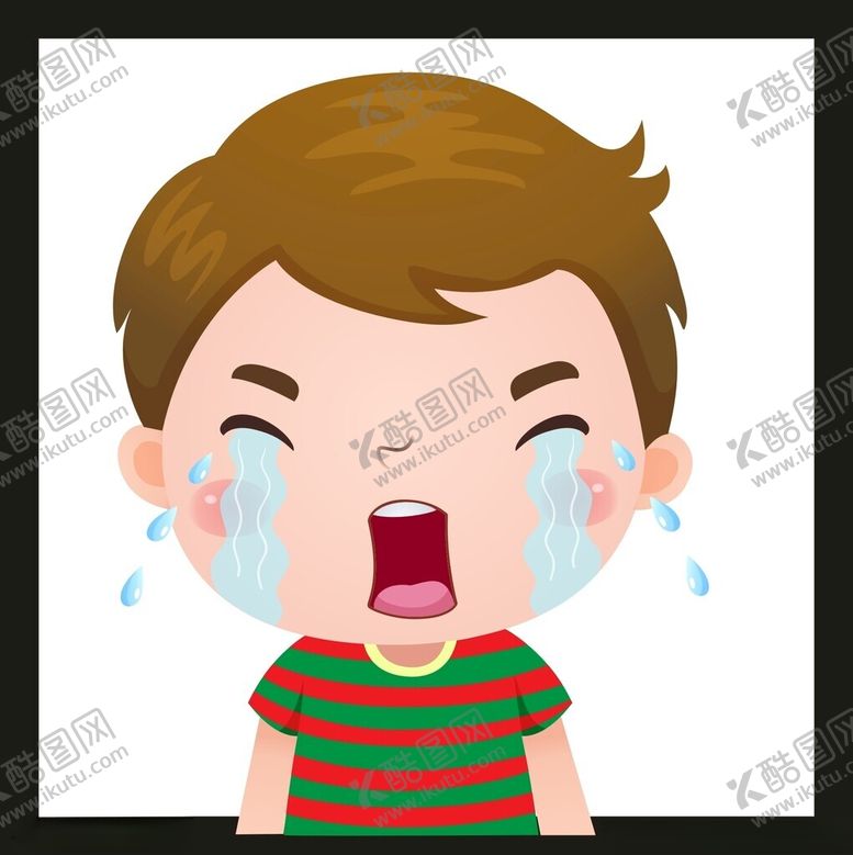 编号：40435702090412185725【酷图网】源文件下载-哭泣男孩