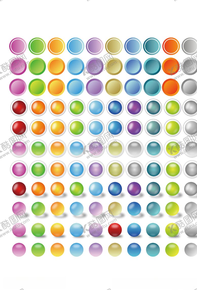 编号：94004709180624102380【酷图网】源文件下载-按钮图标