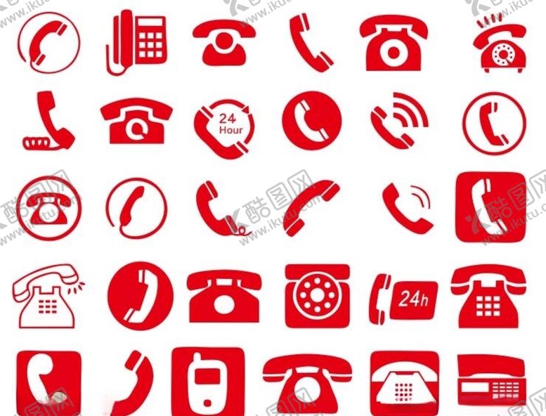 编号：58414909150441115032【酷图网】源文件下载-矢量电话标志