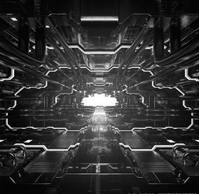 C4D特效设计科幻场景游戏画面源文件宇宙梦户外风