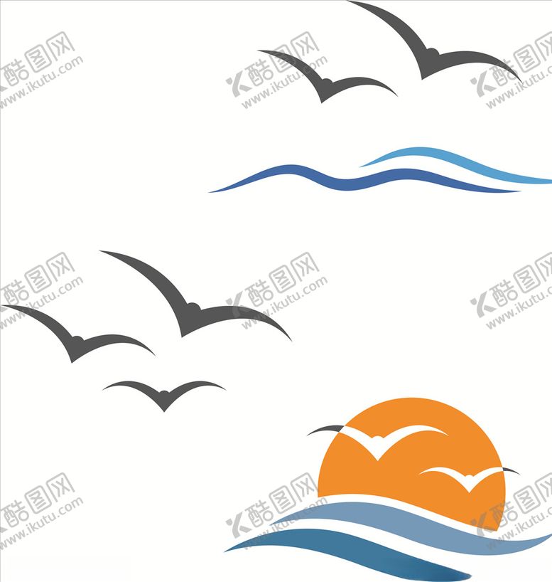 编号：30296209290452221872【酷图网】源文件下载-海鸥