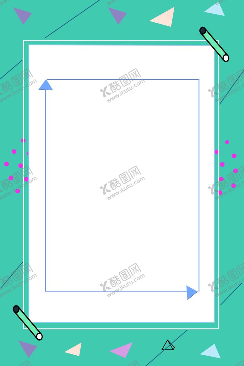 编号：99175707061450168508【酷图网】源文件下载-绿色几何背景