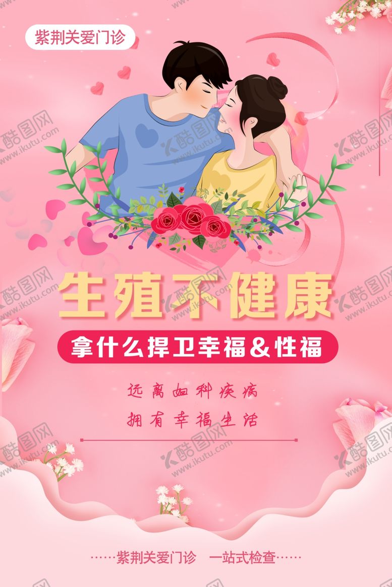 编号：74605302200558527245【酷图网】源文件下载-妇科检查海报