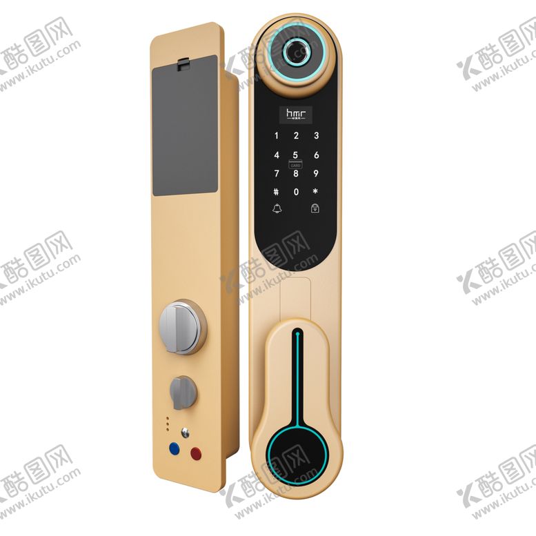 编号：95747409211545416385【酷图网】源文件下载-防盗门锁电子门锁指纹门锁