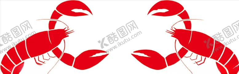 编号：95382806252329249142【酷图网】源文件下载-龙虾矢量图