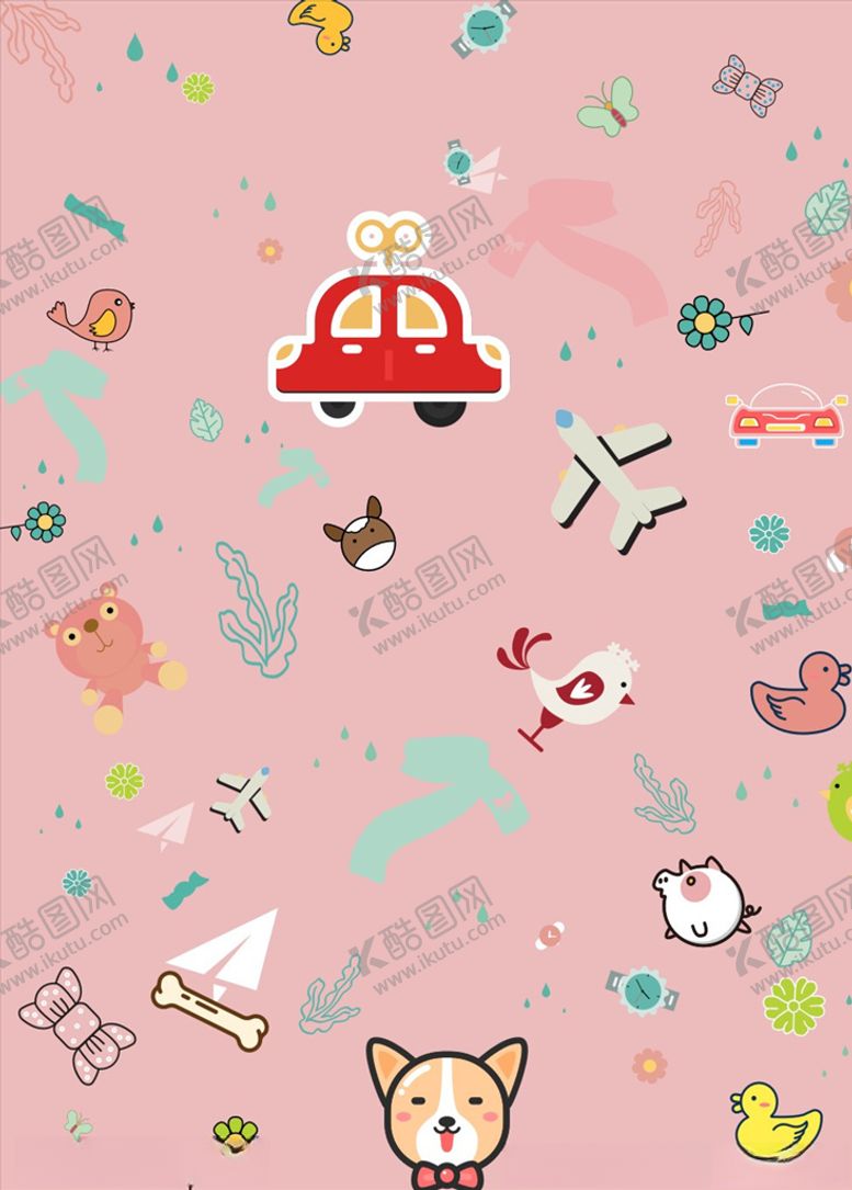 编号：35460909221433429537【酷图网】源文件下载-卡通背景