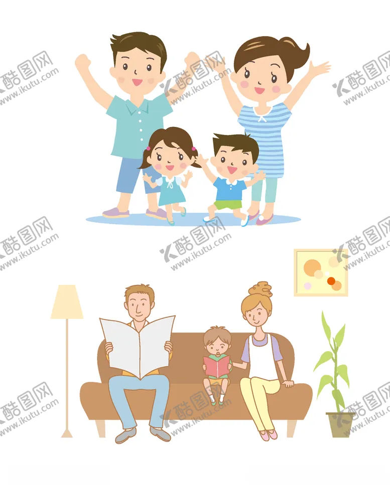 编号：46510104071911251620【酷图网】源文件下载-父母与孩子