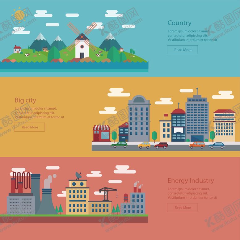 编号：49549110090813419661【酷图网】源文件下载-城市插画