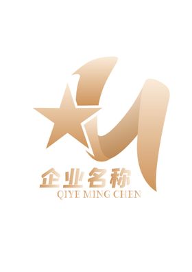 星星logo设计科技模板