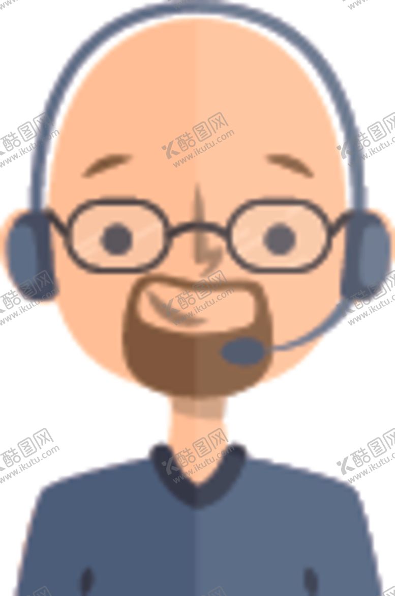 编号：97003709290346441608【酷图网】源文件下载-男客服