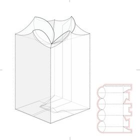 包装盒刀版图刀模图盒型图