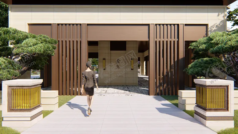 编号：72518309091218159447【酷图网】源文件下载-小区效果图