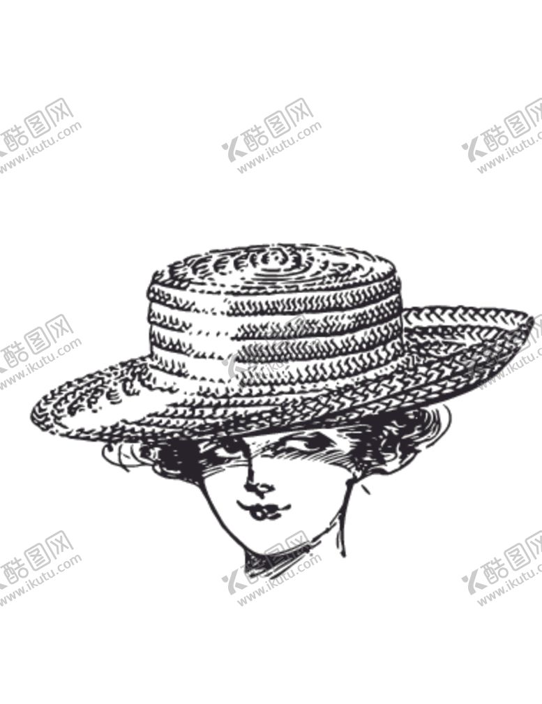 编号：50461209092051147060【酷图网】源文件下载-欧式古典女士头发造型