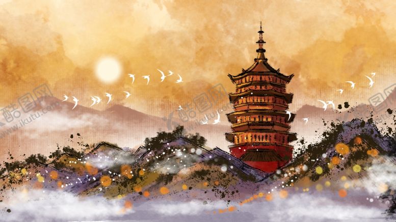 编号：29488307090321212531【酷图网】源文件下载-雷峰塔