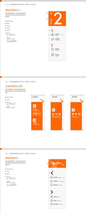 去向导示牌