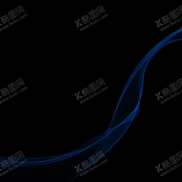 编号：76979205082109144689【酷图网】源文件下载-蓝色飘带