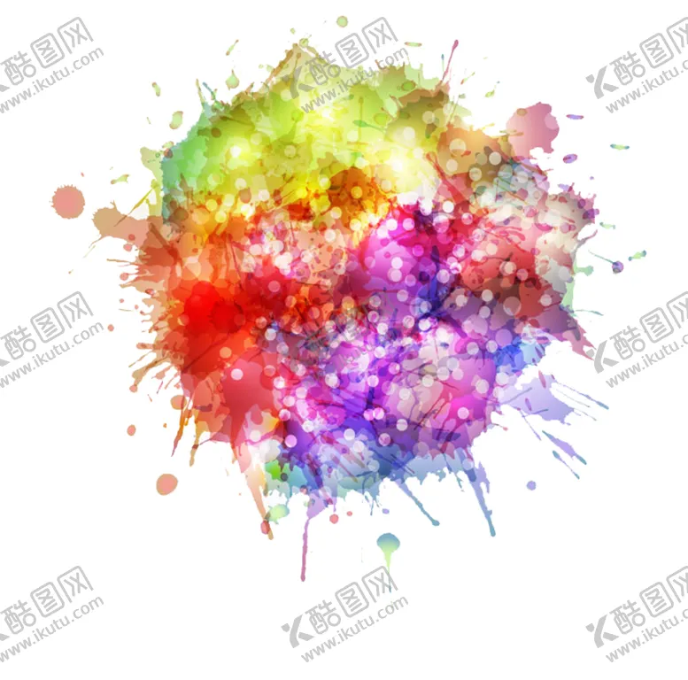 编号：82627205012248159404【酷图网】源文件下载-烟花色彩艺术装饰背景海报素材