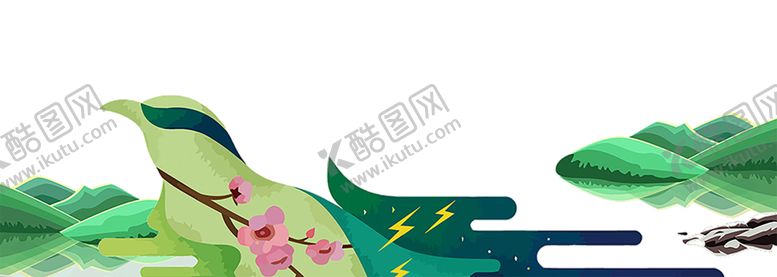 编号：64790109250015123761【酷图网】源文件下载-绿色背景