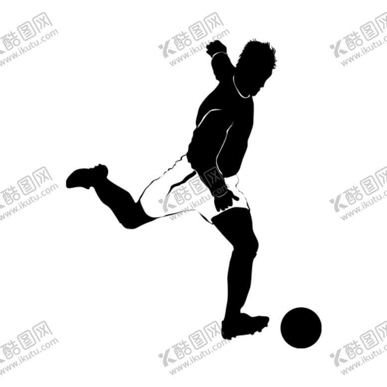 编号：10127707020448319731【酷图网】源文件下载-踢足球