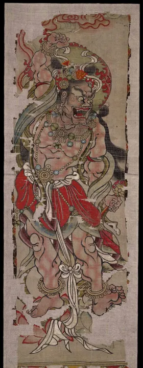 敦煌风格绘画图案