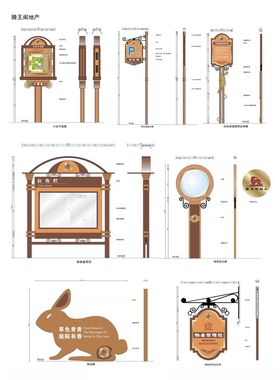 导视系统指示牌
