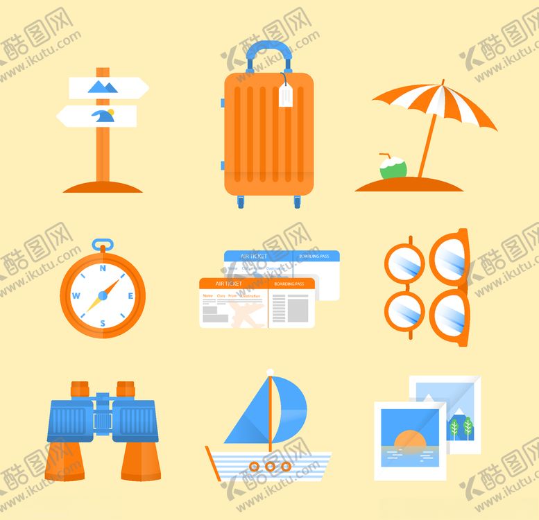 编号：61373909230841433479【酷图网】源文件下载-旅行元素