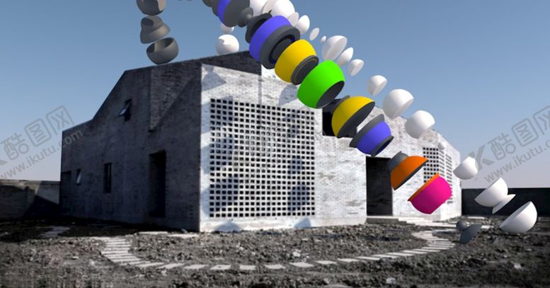 编号：22393010060900235036【酷图网】源文件下载-投射映射模型写实贴图