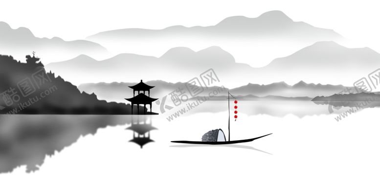 编号：70125507141412293863【酷图网】源文件下载-水墨画