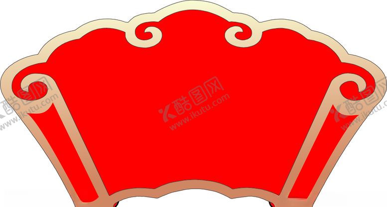 编号：68217009101050297766【酷图网】源文件下载-扇形矢量图