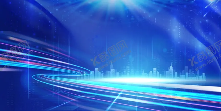 编号：77638902162241277889【酷图网】源文件下载-蓝色科技背景