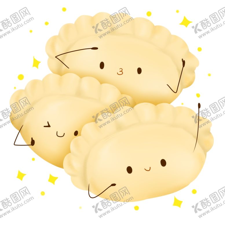 编号：81386404192317211835【酷图网】源文件下载-饺子元素