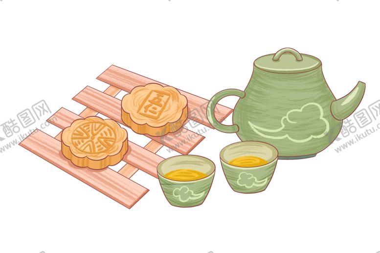 编号：78152001271725491770【酷图网】源文件下载-月饼
