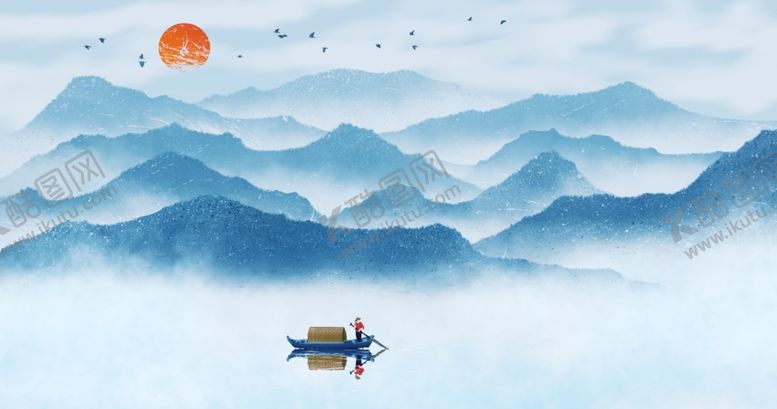 编号：85129011010344231590【酷图网】源文件下载-山水画