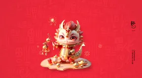 红色背景图片通用展板高端