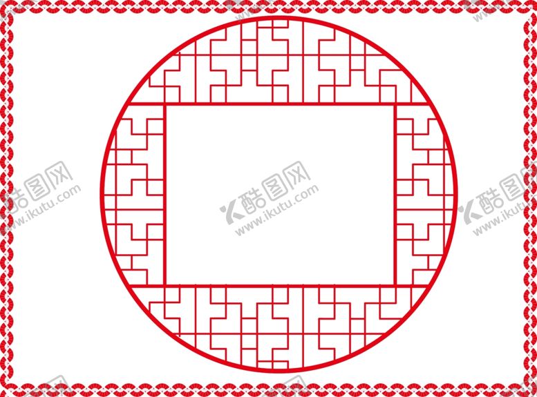 编号：63985209232158022567【酷图网】源文件下载-扇形古典花边