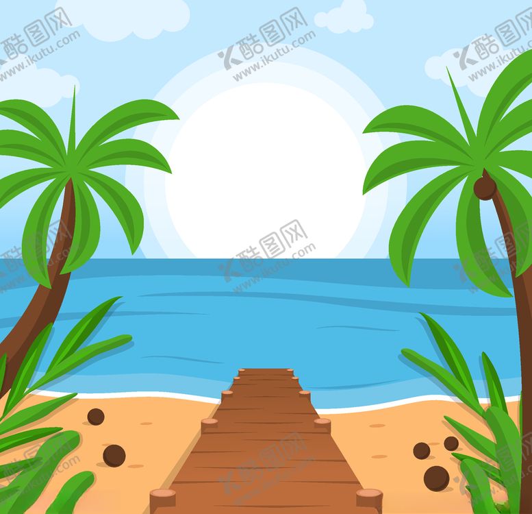 编号：76504109160023008426【酷图网】源文件下载-小岛自然风光