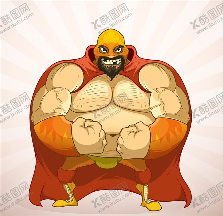 编号：43829609220850496528【酷图网】源文件下载-摔跤手