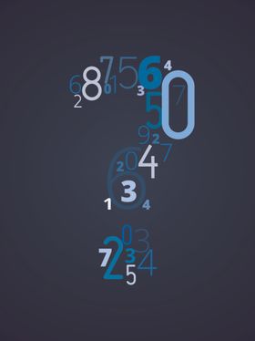 蓝色字体科技艺术字设计金星素材