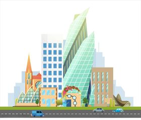 城市插画