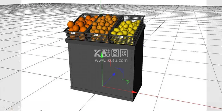 编号：45093412151122173116【酷图网】源文件下载-C4D模型货架