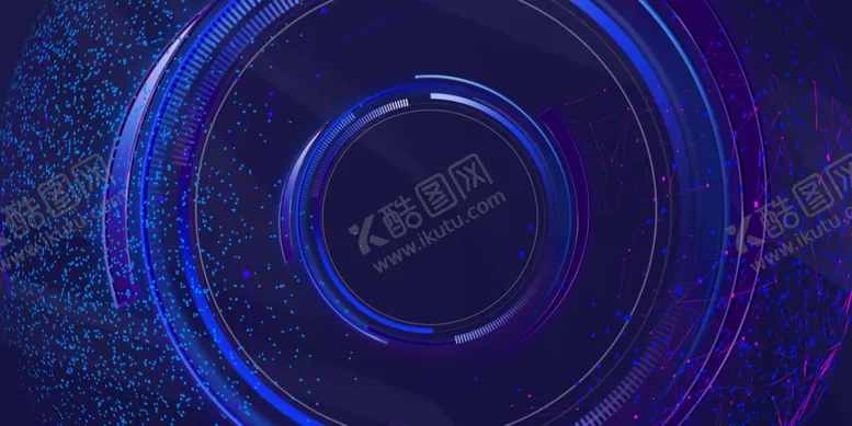编号：71205104180954328017【酷图网】源文件下载-蓝色商务背景