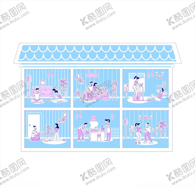 编号：30783910290653249174【酷图网】源文件下载-卡通人物