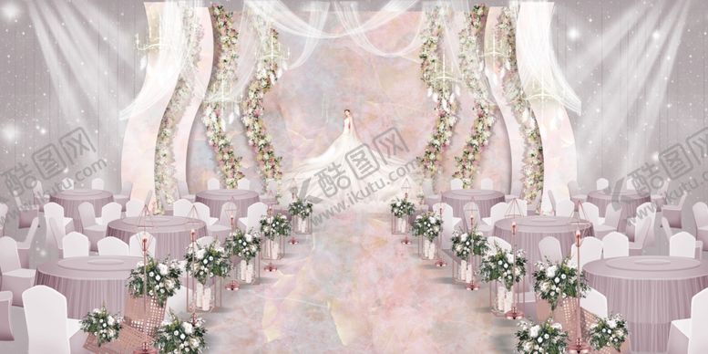 编号：99050407092002282430【酷图网】源文件下载-婚礼舞台背景婚庆背景设计