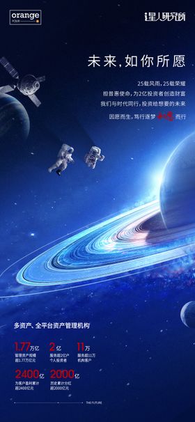 未来感星球海报