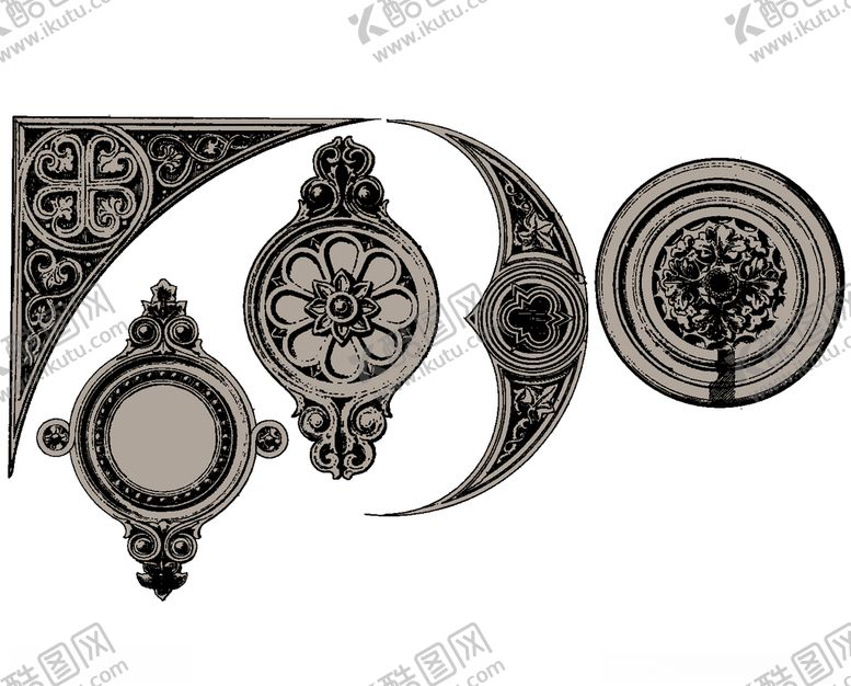 编号：96650710192058597615【酷图网】源文件下载-花边图案